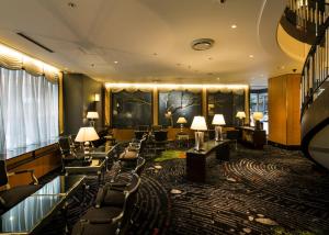 Posezení v ubytování Kanazawa New Grand Hotel Prestige
