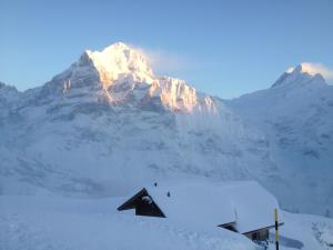 Berggasthaus First - Only Accessible by Cable Car durante el invierno