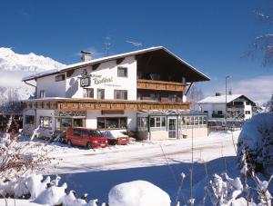 겨울의 Hotel Kögele mit Restaurant bei Innsbruck Axamer Lizum