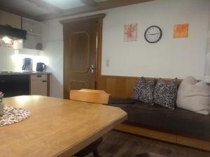 Kuchyň nebo kuchyňský kout v ubytování Zillertal Apartment mit Traumausblick - Haus Kirchler