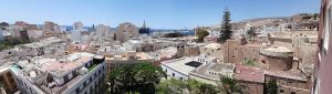 Widok na miasto Almería z tego apartamentu