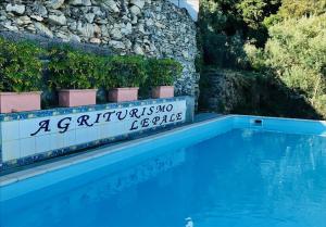 The swimming pool at or close to Cav Gli Ulivi di Bogliasco