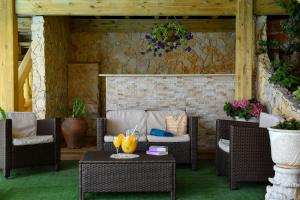 Posezení v ubytování Hotel Rural Rocha da Gralheira