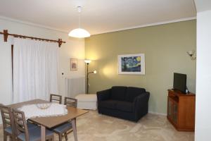 Posezení v ubytování Giotis apartments