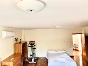 Postel nebo postele na pokoji v ubytování Emerald House