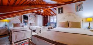 a bedroom with two beds in a room at La Paloma Hotel in Antalya +37 photos