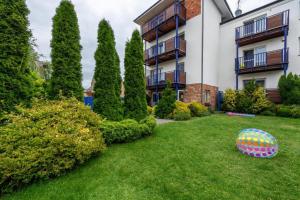 Vonkajšia záhrada v ubytovaní Apartamenty.in Villa Baltic