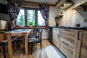 Kuchyňa alebo kuchynka v ubytovaní Apartament Stary Mlyn