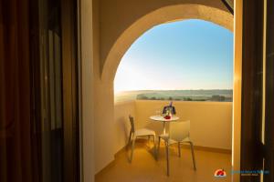 Balkón nebo terasa v ubytování Paradise Beach Resort Selinunte