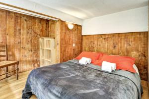 Postel nebo postele na pokoji v ubytování Hôtel Restaurant Gîtes Les 5 Saisons