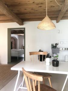 Kuchyň nebo kuchyňský kout v ubytování Gemütliche Wohnung im Herzen von Linz