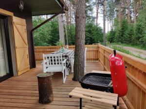 Gril pre hostí v dovolenkovom dome