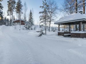 Holiday Home Kuusirinne by Interhome v zimě