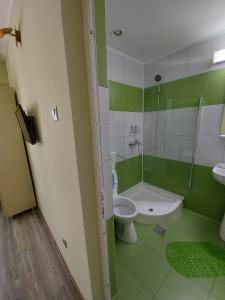 Koupelna v ubytování Casa Atlas