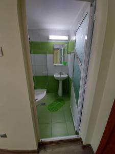 Koupelna v ubytování Casa Atlas