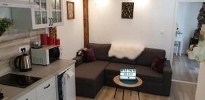 Kuchyň nebo kuchyňský kout v ubytování Apartment Marko