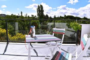 Balkón nebo terasa v ubytování ALBERGUE HOSTING DUERO