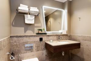 Koupelna v ubytování Elite Hotel Savoy