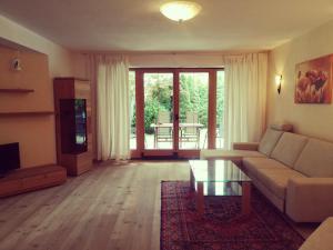 Posezení v ubytování Landhaus Chalet Rosenrot