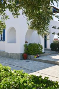 Zahrada ubytování Kastraki Dunes Naxos