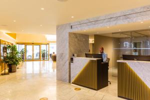 Preddverje oz. recepcija v nastanitvi C-Hotels Andromeda