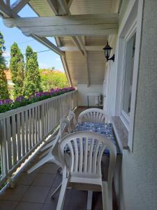Balcone o terrazza di Hévízi fecskefészek