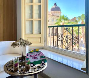Balkon lub taras w obiekcie NATURA SUITE MÁLAGA