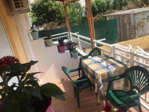 A balcony or terrace at PLAZA Studios