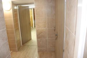 Koupelna v ubytování Hotel u Nádraží Lanžhot
