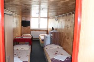 TV a/nebo společenská místnost v ubytování Hotel u Nádraží Lanžhot