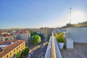Nespecifikovaný výhled na destinaci Salamanca nebo výhled na město při pohledu z apartmánu