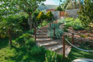 Jardín al aire libre en Casa Rural Alba Montis