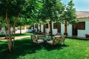 Jardín al aire libre en Casa Rural Alba Montis
