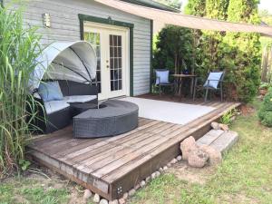 Zahrada ubytování Ferienhaus Ahornallee