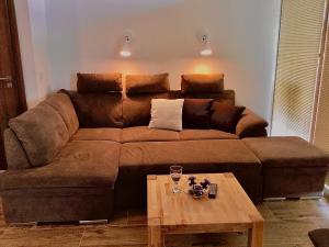 Posezení v ubytování Apartmán Horní Mísečky 437