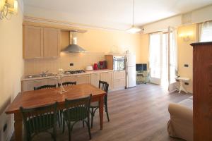 Nhà bếp/bếp nhỏ tại Appartamenti Piazza Umberto I