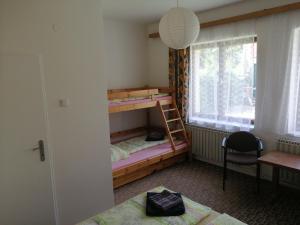 Postel nebo postele na pokoji v ubytování U Ladi
