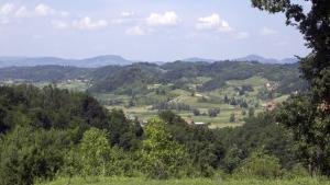Naturlandschaft in der Nähe des Ferienhauses