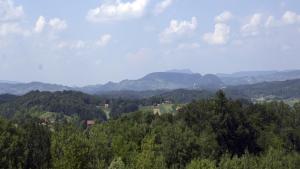Naturlandschaft in der Nähe des Ferienhauses
