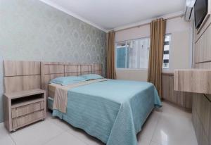 Katil atau katil-katil dalam bilik di APARTAMENTO VISTA MAR - Pé na areia