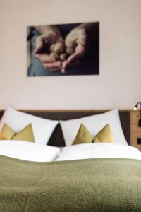 Letto o letti in una camera di Ölackererhof