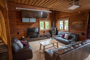 O zonă de relaxare la Pine Tree Lodge - Pentney Lakes