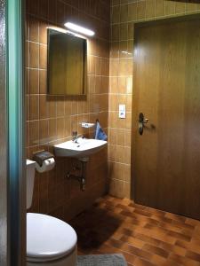 Kúpeľňa v ubytovaní Ferienwohnungen Meusburger