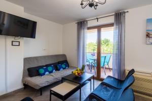 Część wypoczynkowa w obiekcie Downtown Apartment Helena