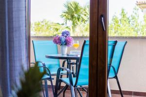 Balkon lub taras w obiekcie Downtown Apartment Helena