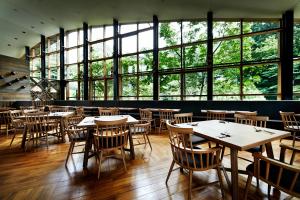 Hakone Retreat Före餐厅或其他用餐的地方
