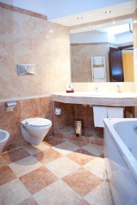 Koupelna v ubytování Hotel Grillo