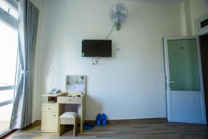 TV a/nebo společenská místnost v ubytování Sơn Liễu Homestay