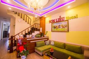 Posezení v ubytování Sơn Liễu Homestay