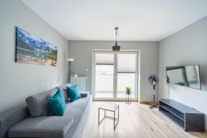 Μια τηλεόραση ή/και κέντρο ψυχαγωγίας στο Apartamenty SZAROTKA Nowy Targ
